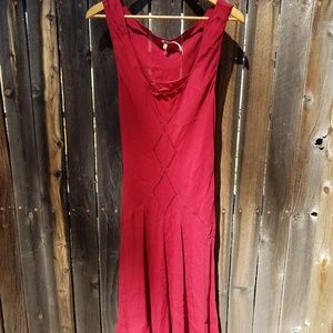Beautiful Red silk dress by Max Studio